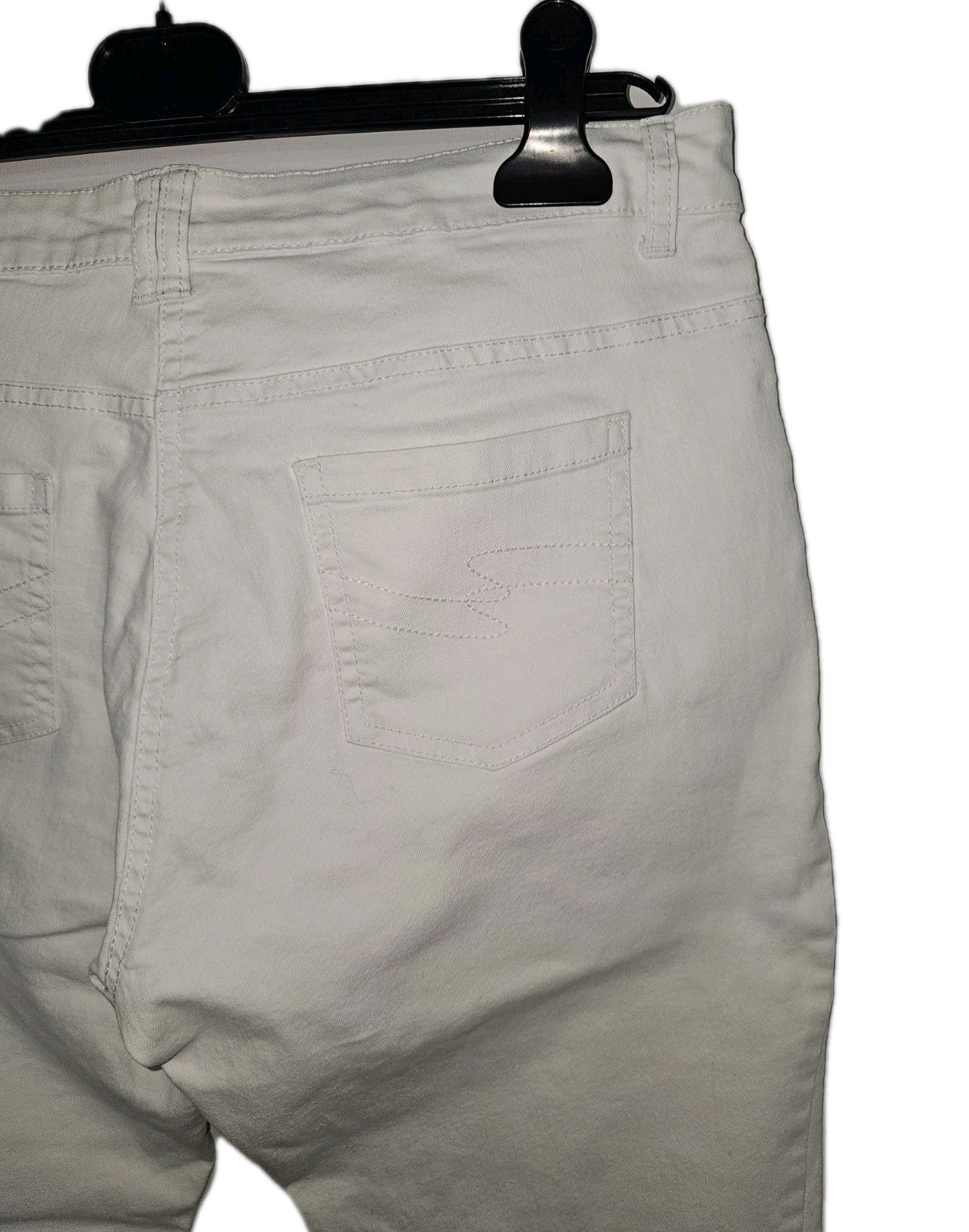 EK9607 Damen Jeans von Lidl, weiß, Gr.423