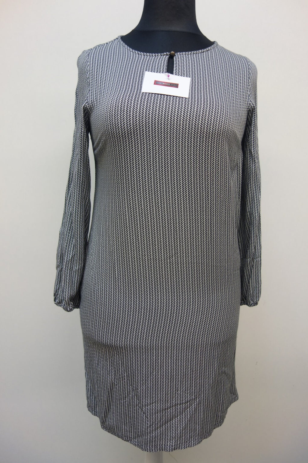 EK3060 Damen Kleid von Street One, schwarz/Weiß, Gr. 380