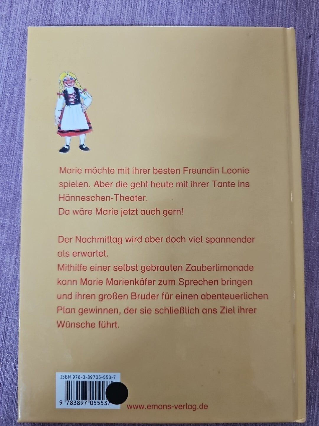 575 Marie im Hänneschen Iris SchlüterMit farbigen Bildern von Heribert Stragholz1