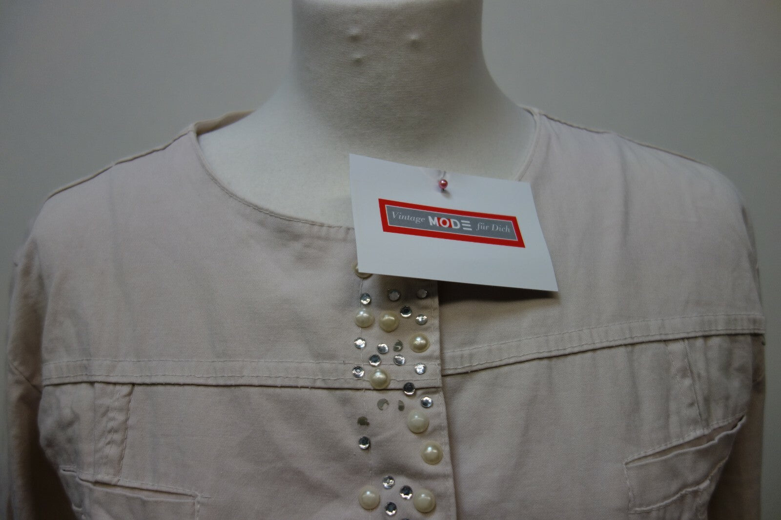 EK0712 Damen Jäckchen von Pronto Moda Giulio, beige, M1