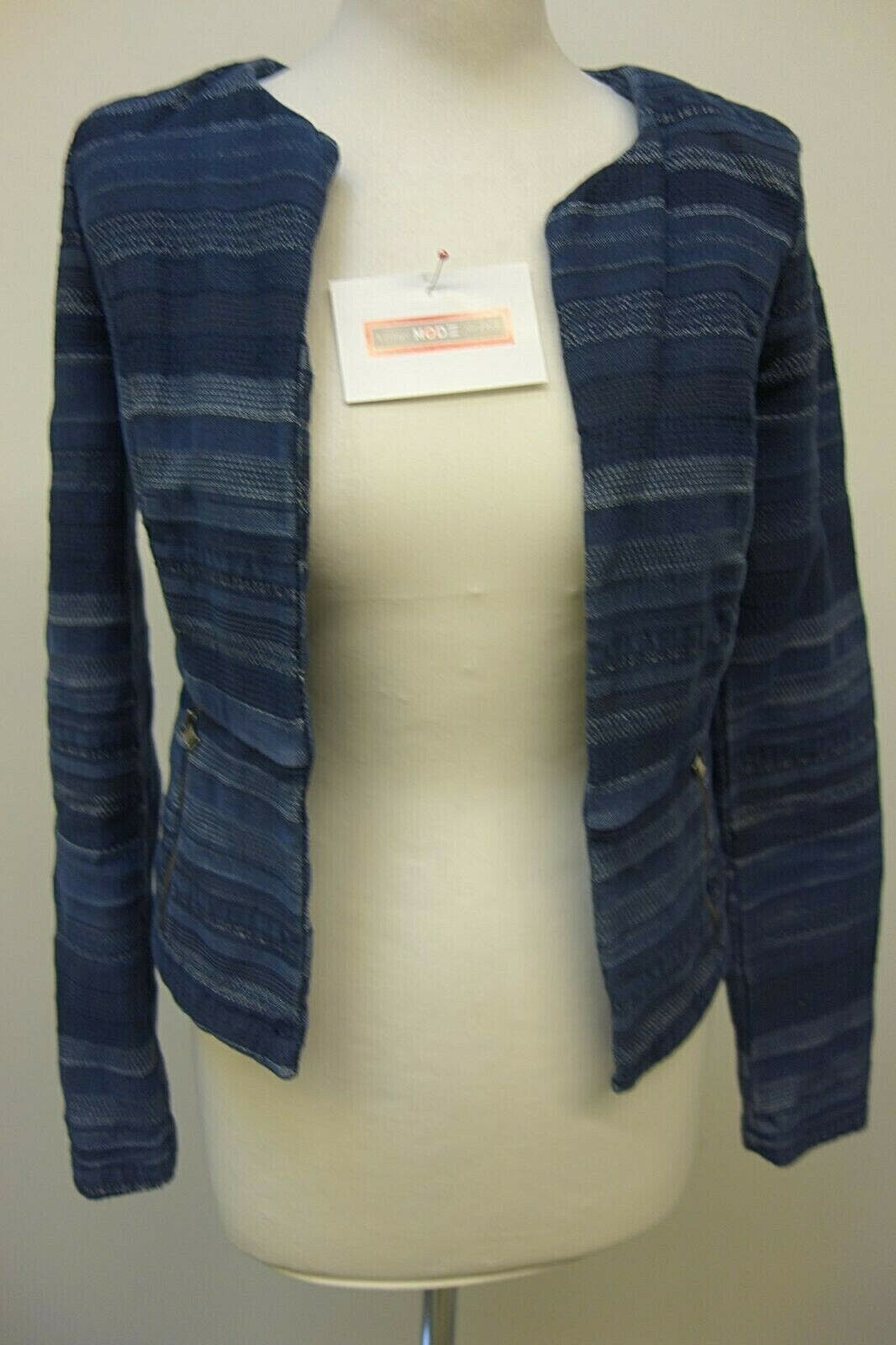 EK1183 Damen Jacke von Only, offen, blau, XS0