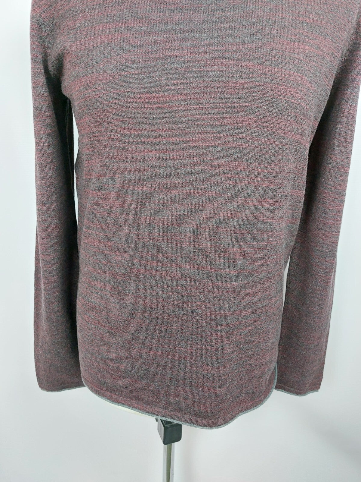 EK1188 Herren Pullover von edc, grau/lila, Gr. M2