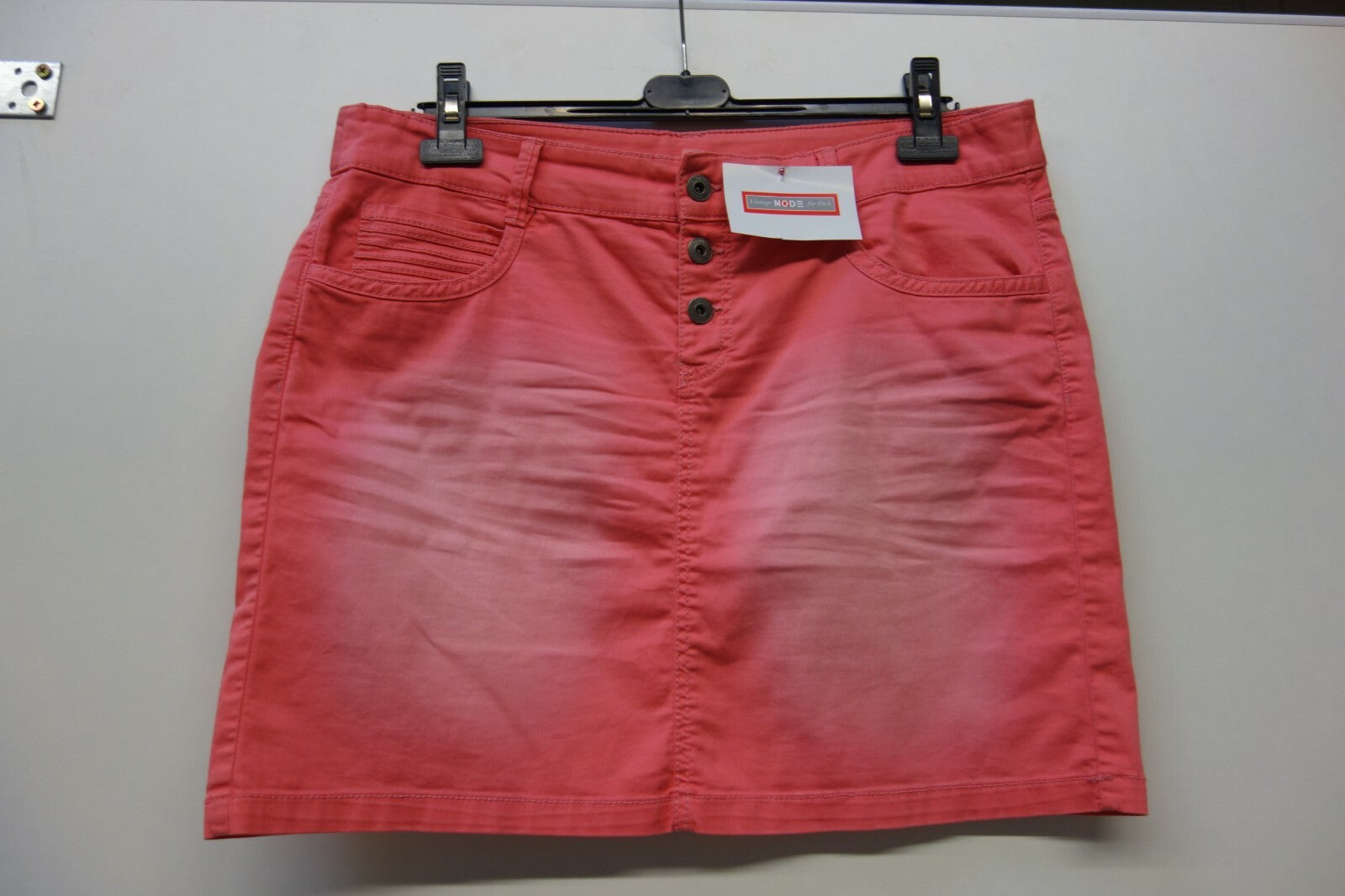 EK0399 Damen Rock von Q/S, koralle, GR 420