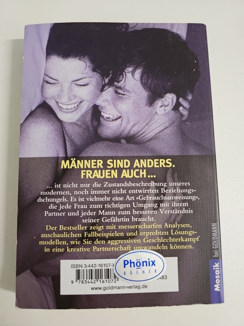 EB735 Männer sind anders. Frauen auch von John Gray (1998, Taschenbuch)1