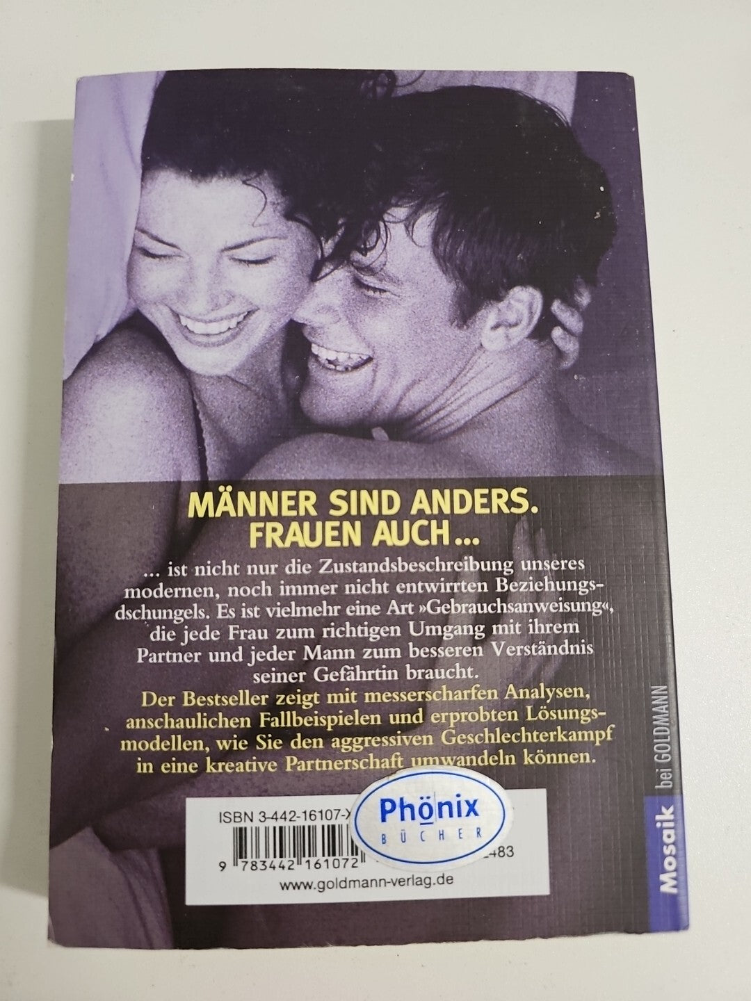 EB735 Männer sind anders. Frauen auch von John Gray (1998, Taschenbuch)1