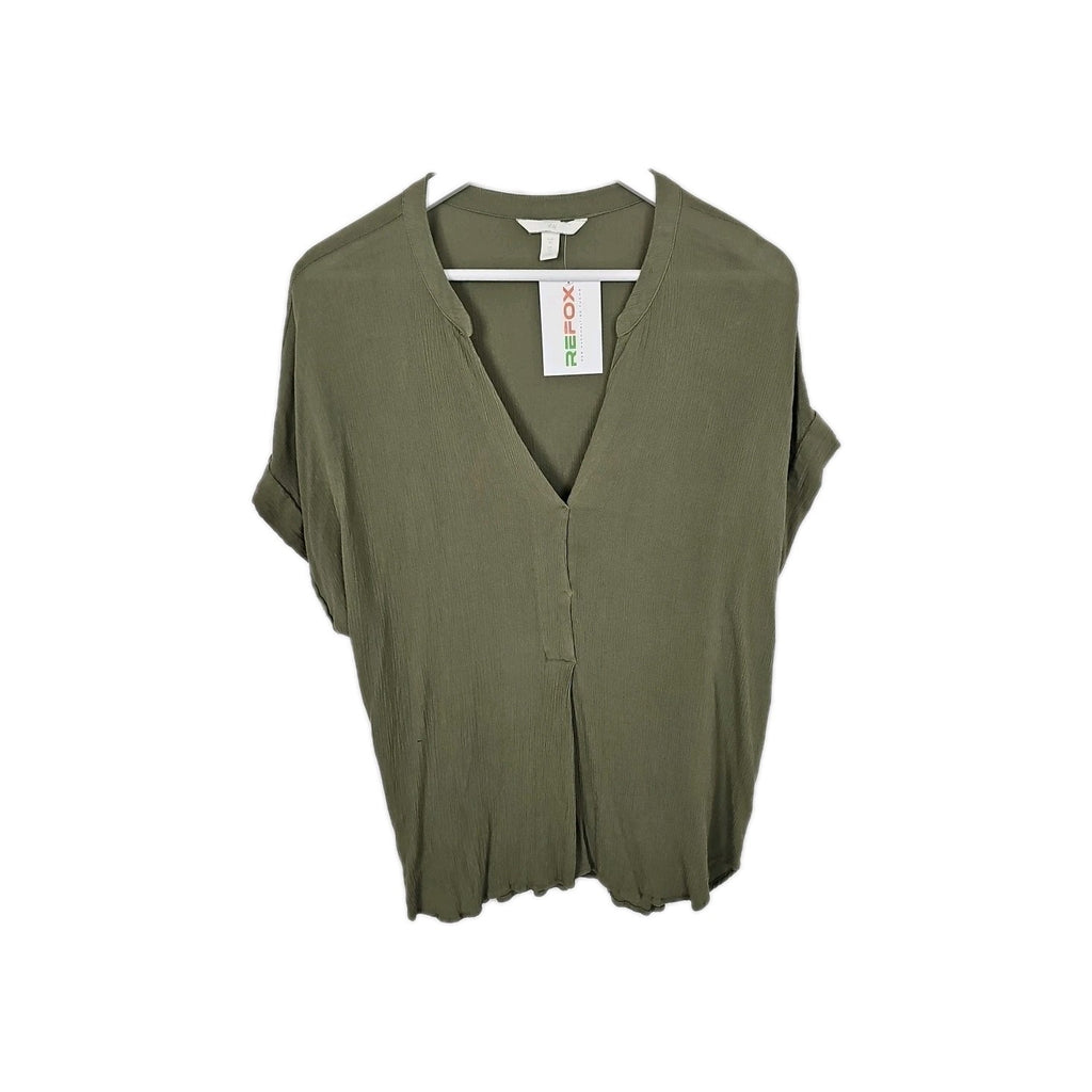EK9792 Damen T-Shirt H&M Gr.42. Grün0