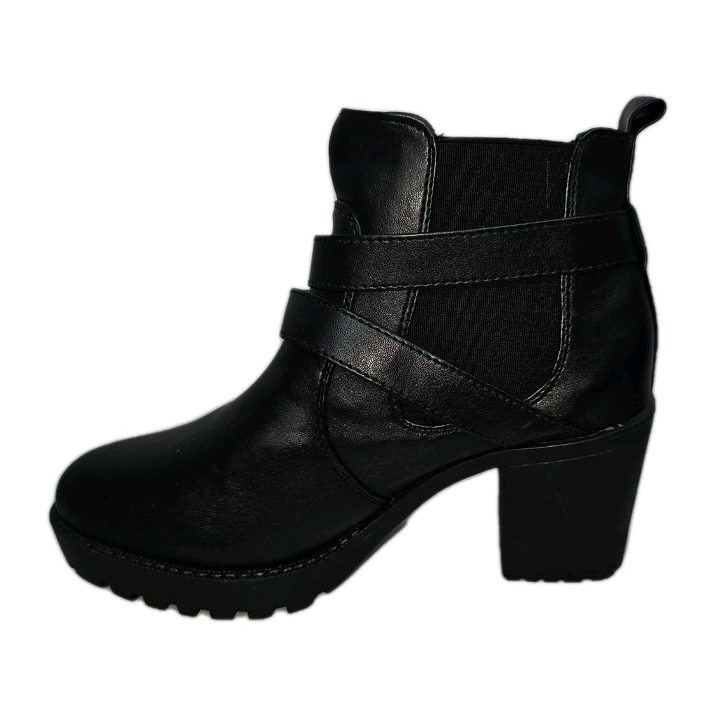 ES790 Damen Stiefelette von Rainbow, schwarz, Gr.393