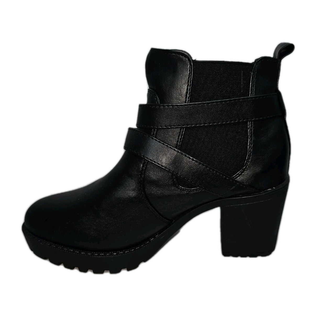 ES790 Damen Stiefelette von Rainbow, schwarz, Gr.393