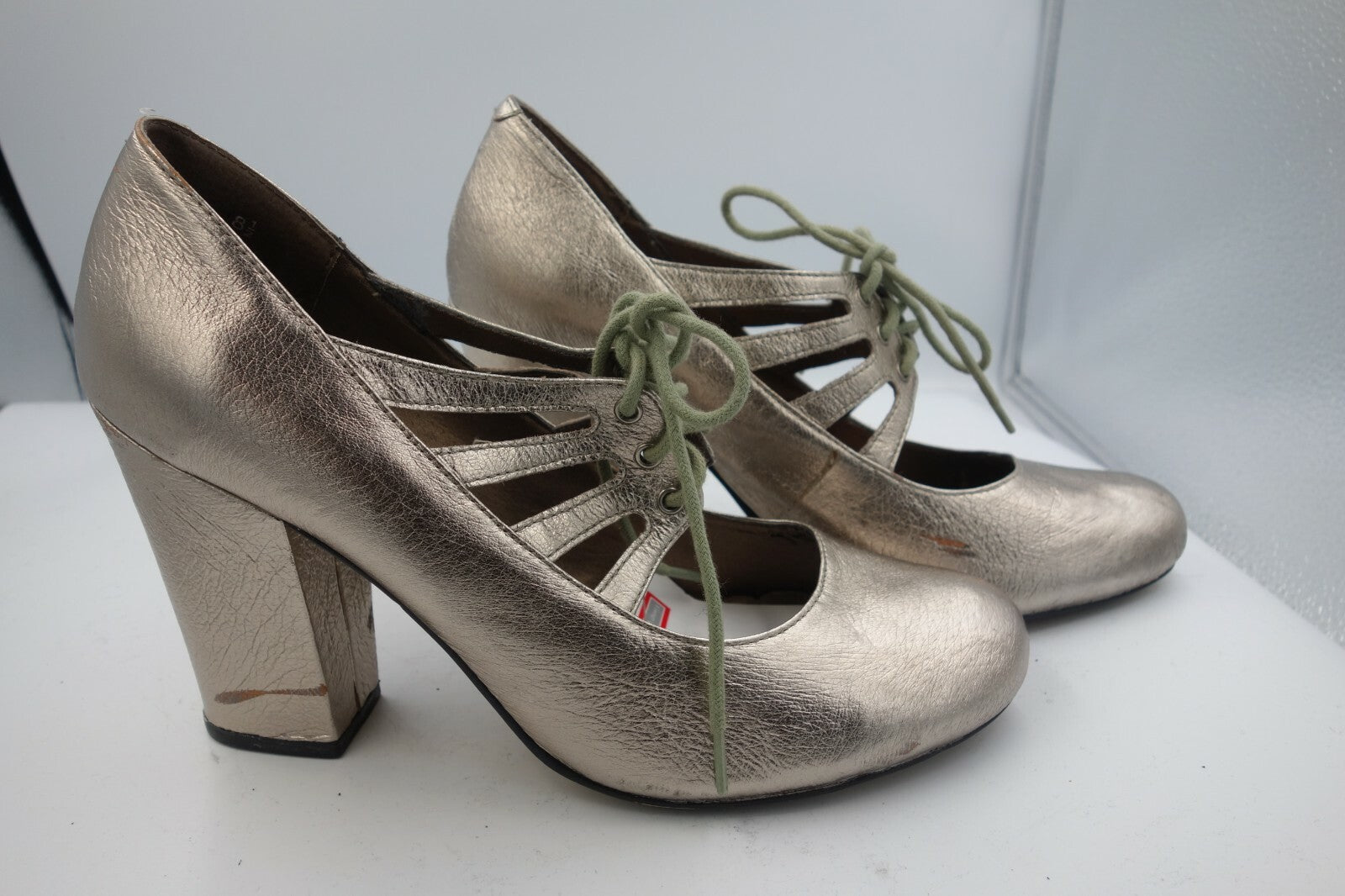 ES0665 Damen Pumps von Seychelles, Silber, Gr. 381