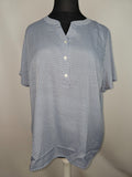 EK6470 Damen Bluse, blau, Gr.500