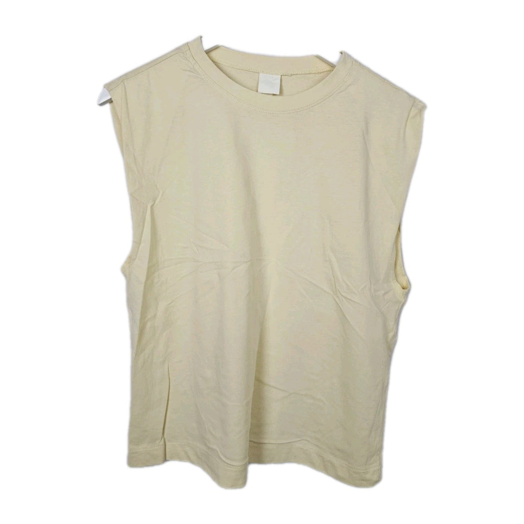 EK8878 Herren Muskelshirt von H&M, Gelb, Gr. S0