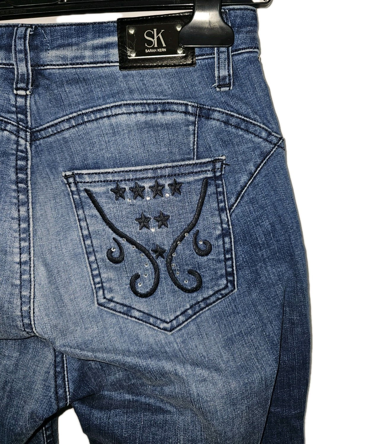 EK9927 Damen Jeans von Sarah Kern, blau, Gr.345