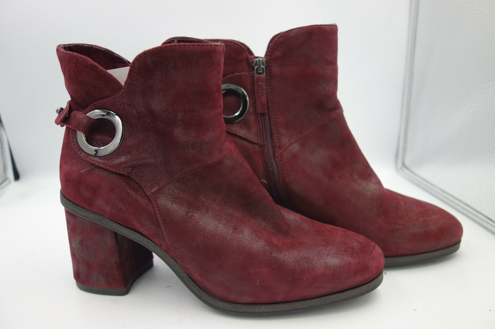 ES0224 Damen Stiefeletten von Tamaris, dunkelrot, 391