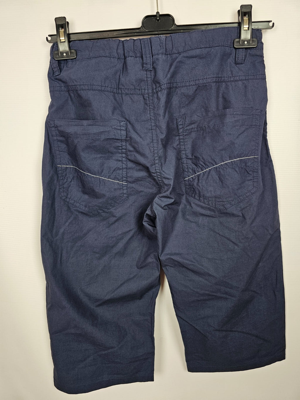 Ek1092 Damen 3/4 Hose von s.Oliver, blau, Gr.384
