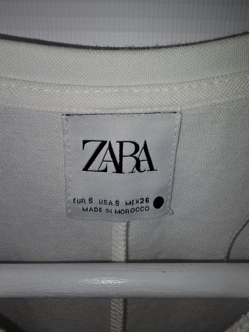 EK9586 Damen Kleid von Zara, Weiß, Gr. S3