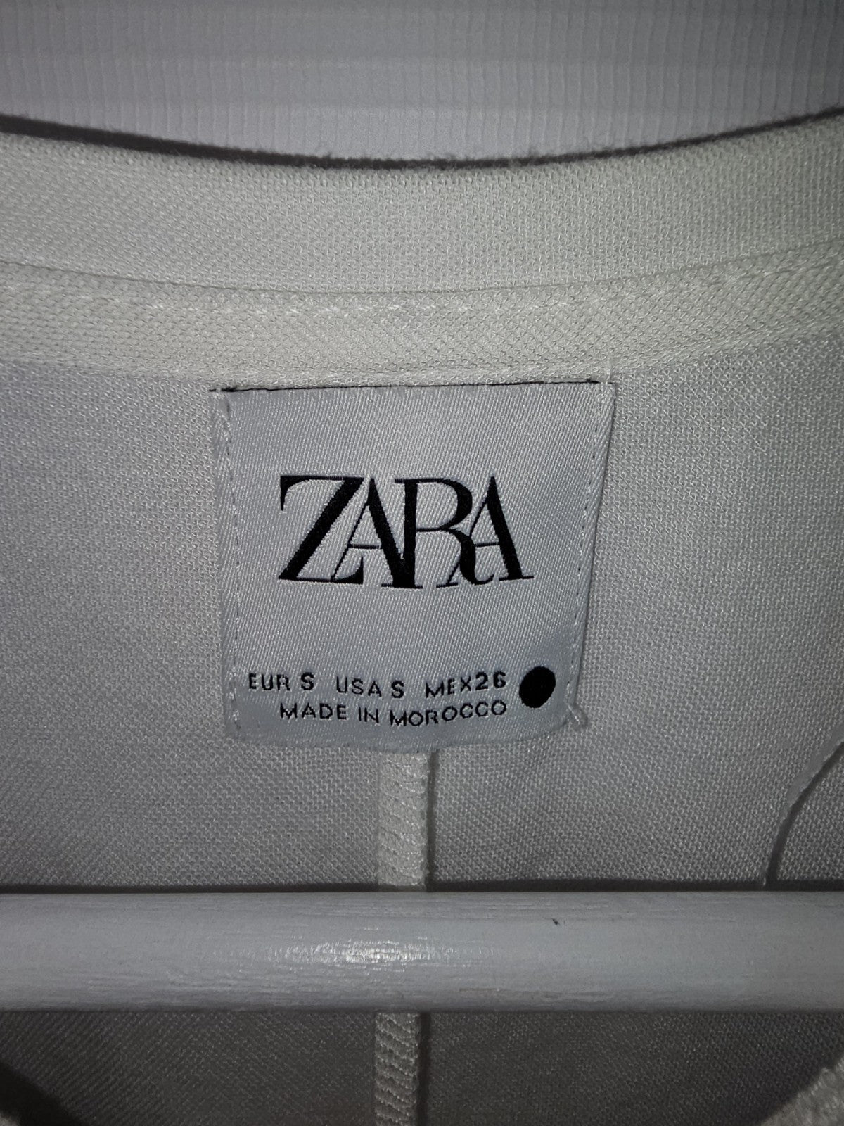 EK9586 Damen Kleid von Zara, Weiß, Gr. S3
