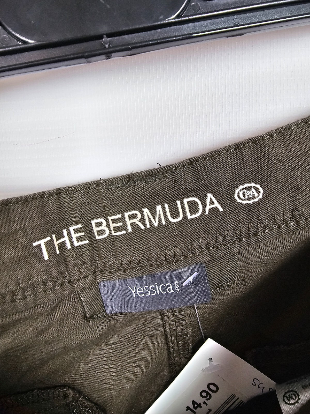 EK5498 Damen Shorts von C&A, dunkelgrau, Gr. 384