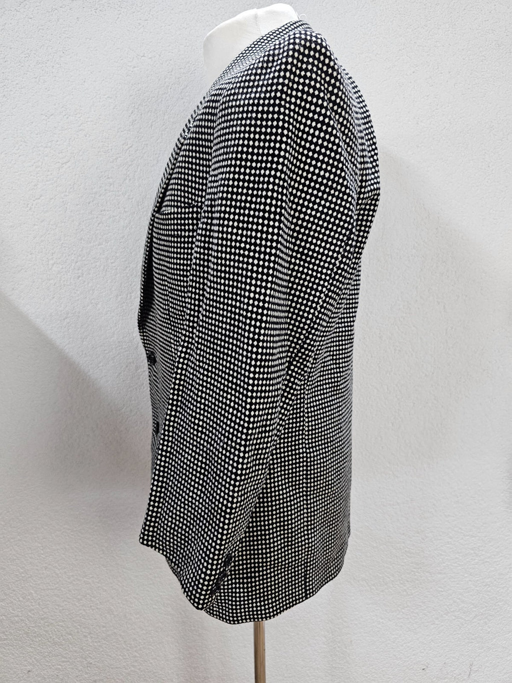 EK1733 Herren Jackett von "Ihr Herren Spezialist" schwarz/weiß, Gr. 503