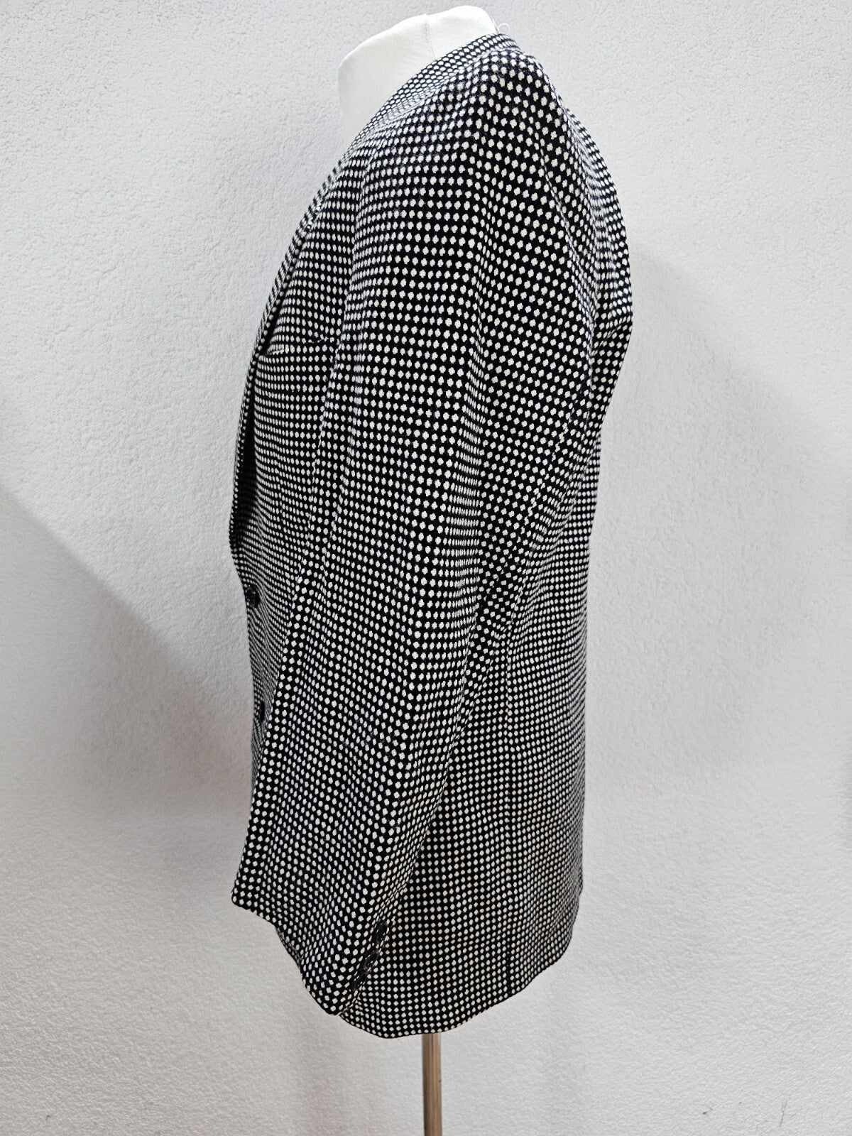 EK1733 Herren Jackett von "Ihr Herren Spezialist" schwarz/weiß, Gr. 503