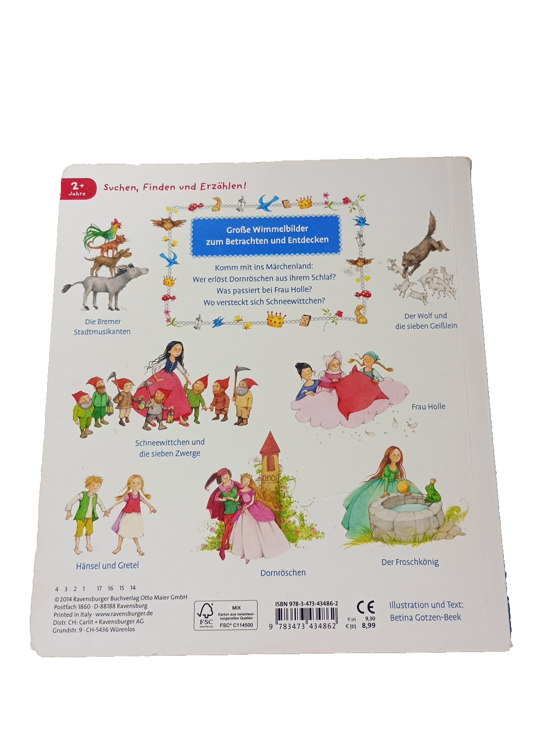 EB3447 Mein Wimmel-Geschichten-Buch: Erste Märchen | Buch | 1