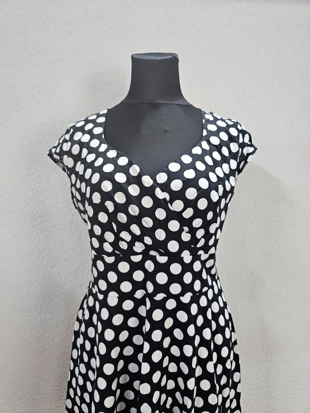 EK6251 Damen Kleid von Bbonlinedress, schwarz-weiß, Gr.3XL1