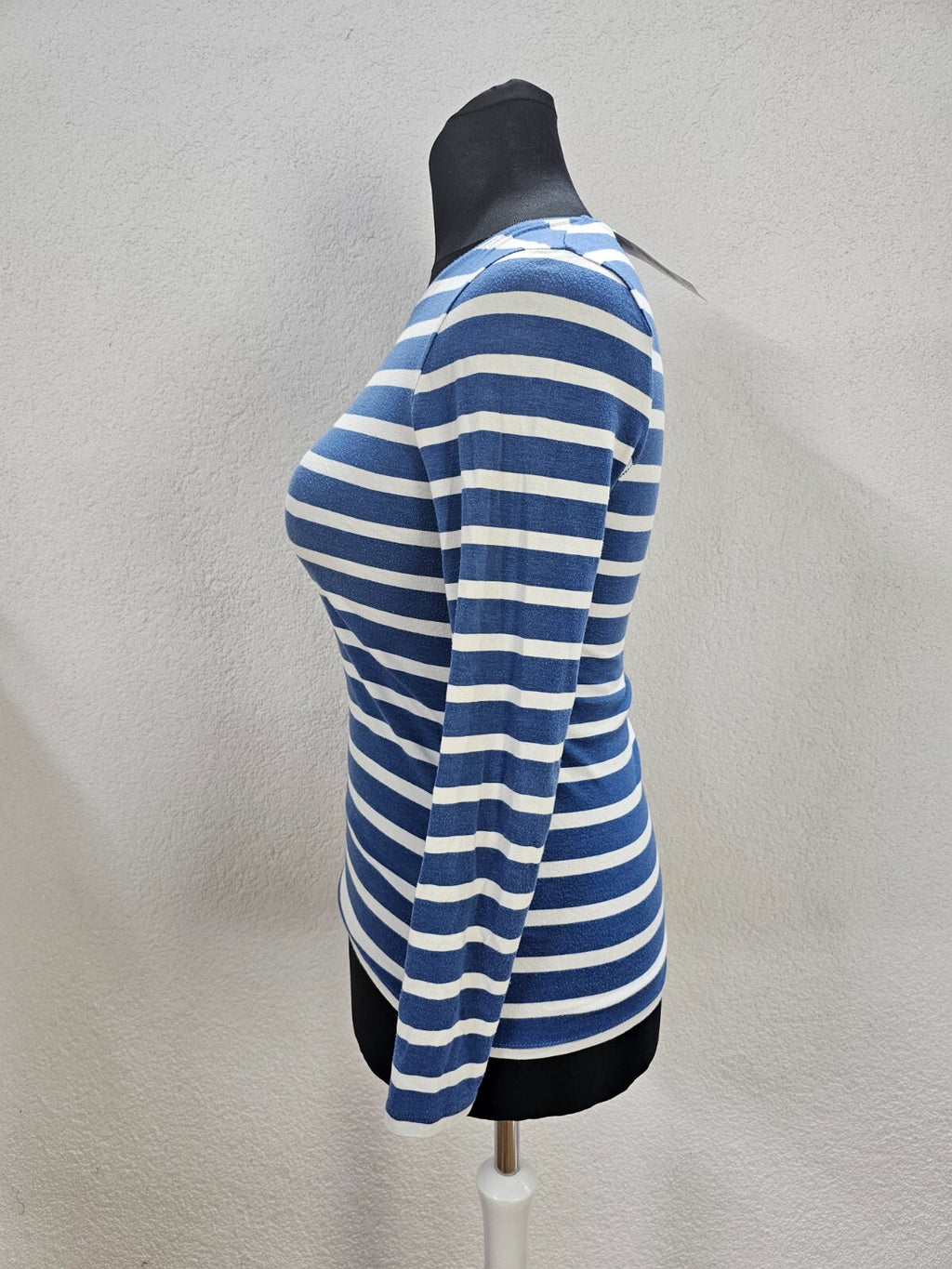 EK6240 Damen Langarmshirt von Atmosphere, weiß-blau, Gr.403