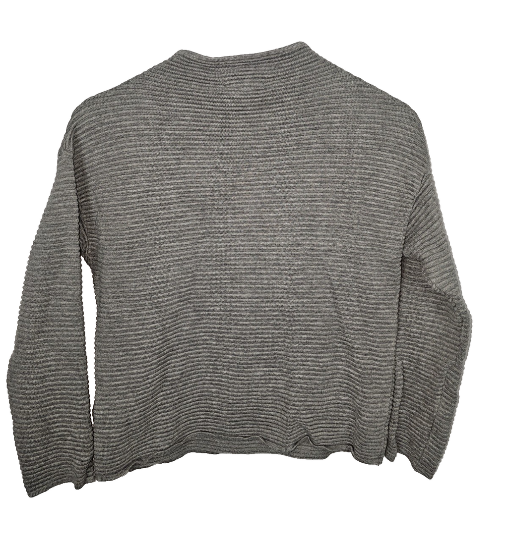 EK7539 Damen Sweatshirt von H&M, Grau, Gr.xs5