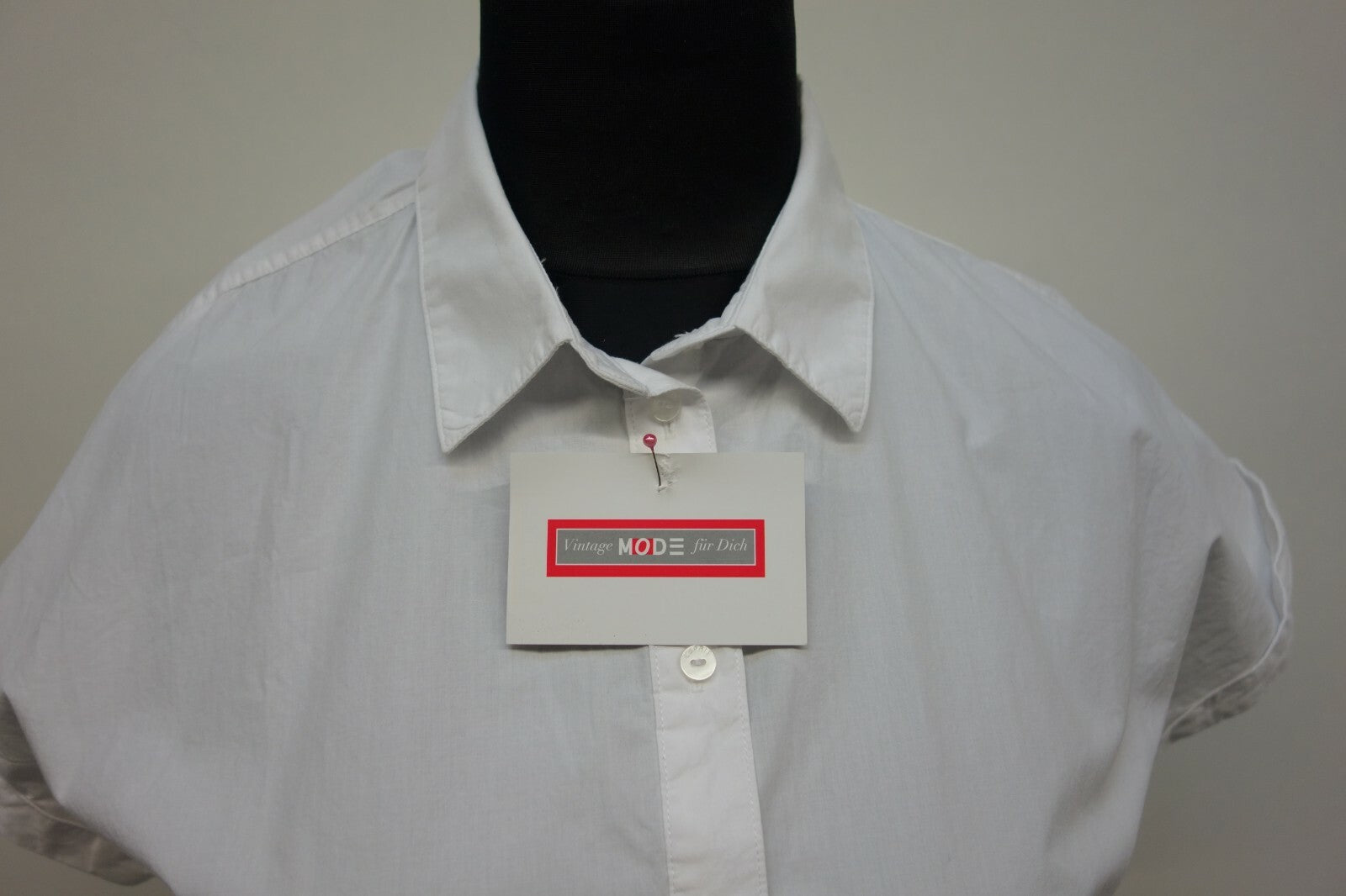 EK1032 Esprit Bluse  in weiß gr 42 kurzarm1