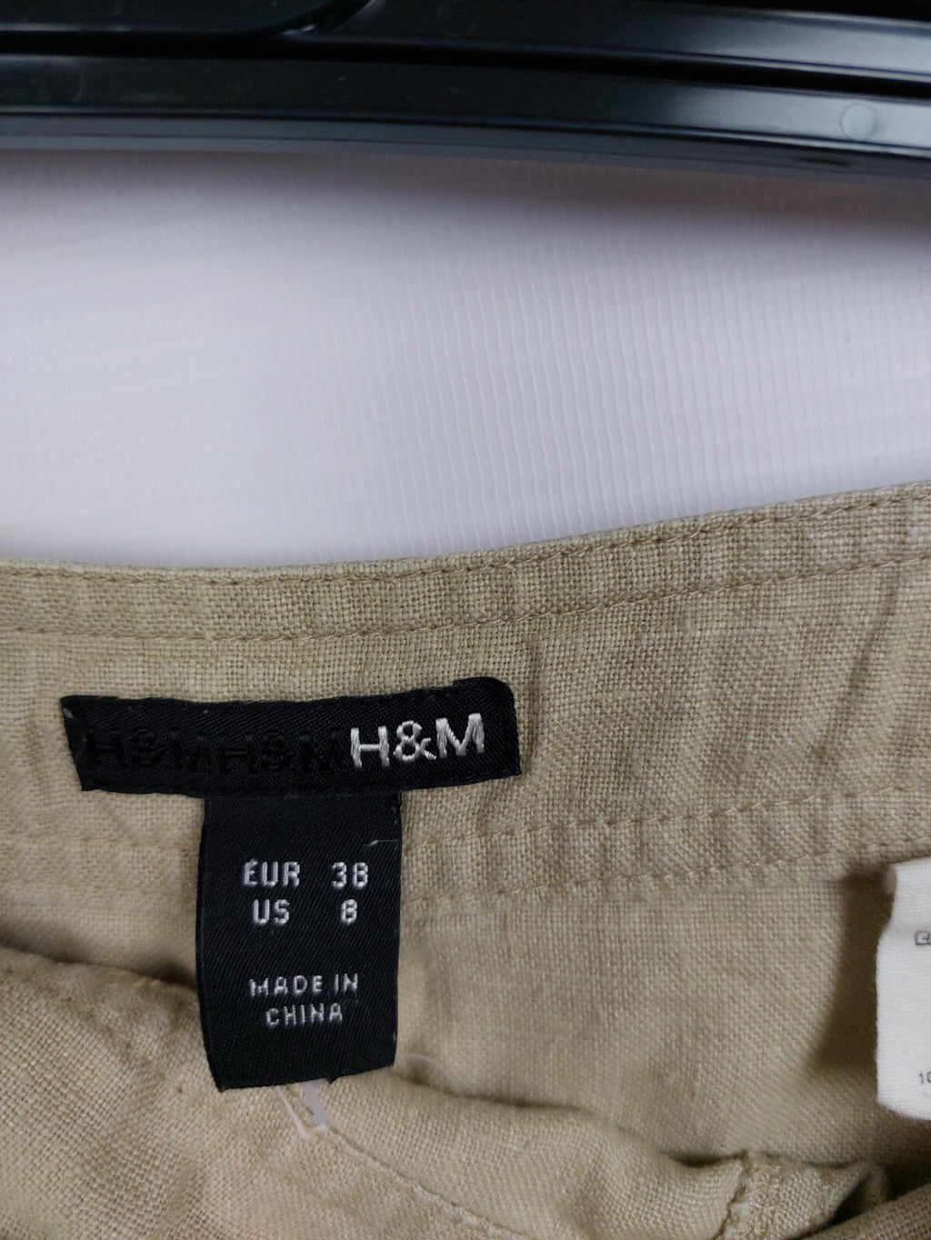 EK4508 Damen Rock von H&M, flaxfarben, Gr. 384