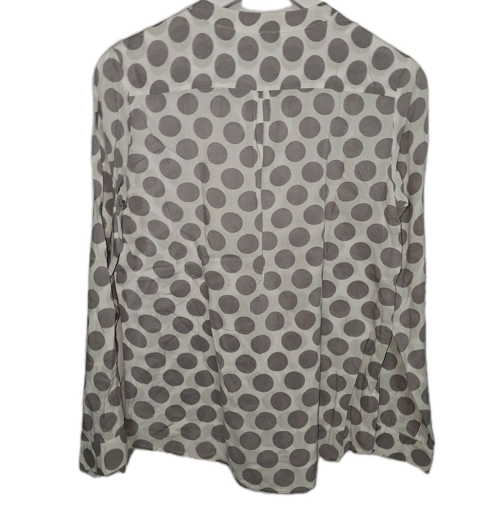 EK9954 Damen Bluse von Marie Lund, weiß-grau, Gr.363