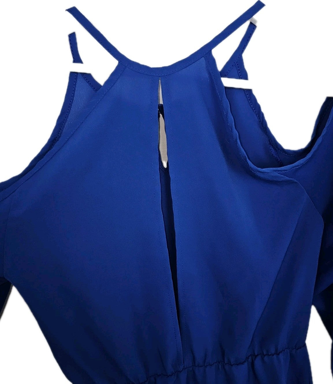 EK10315 Damen Kleid, blau, Gr.M5