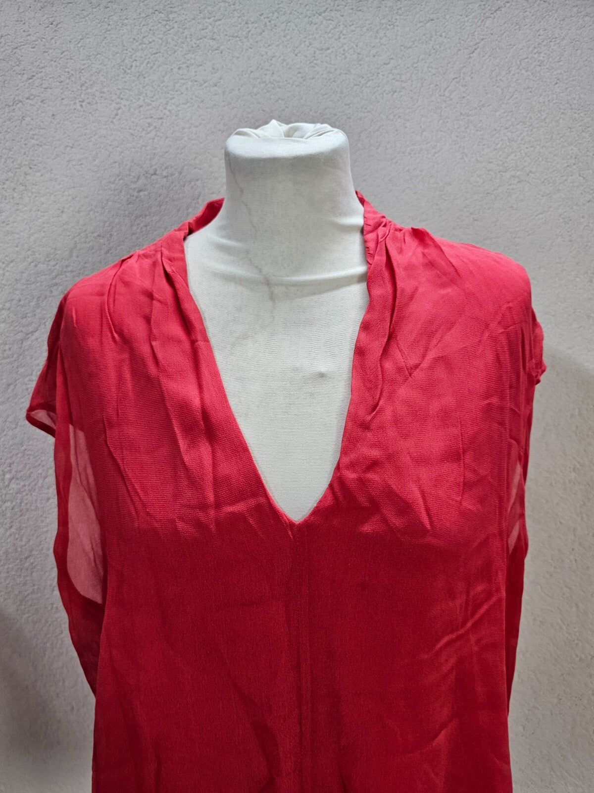 EK6127 Damen Bluse von expresso, orangerot, Gr. 401