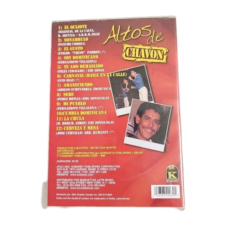 EK4393 Altos de Chavon von Fernandito Villalona, DVD1