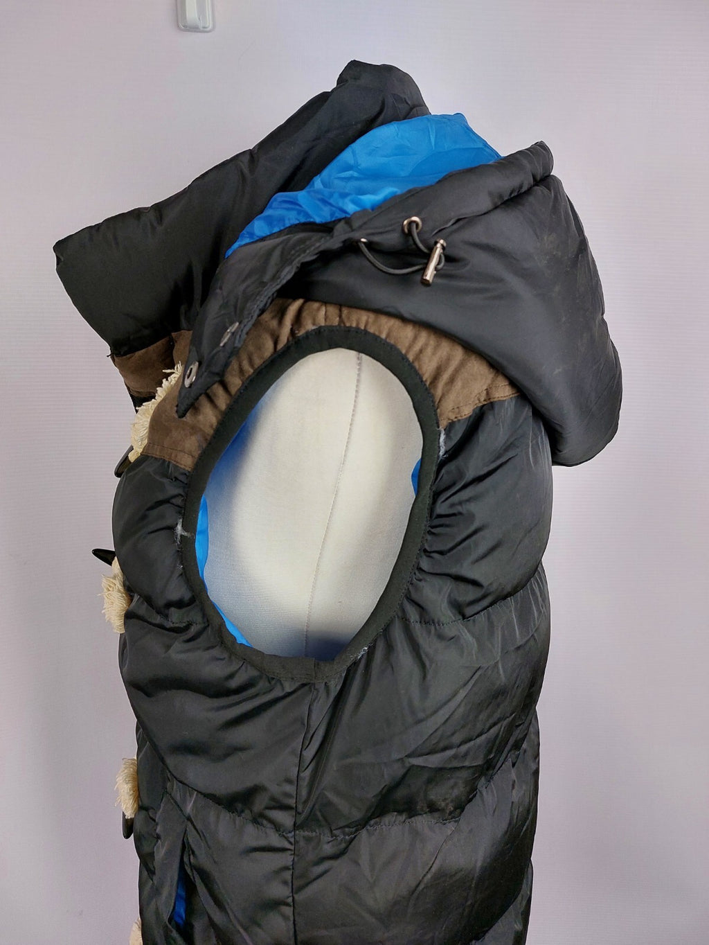 EK4478 Damen Weste von Adrexx, schwarz-blau-braun, Gr..M4