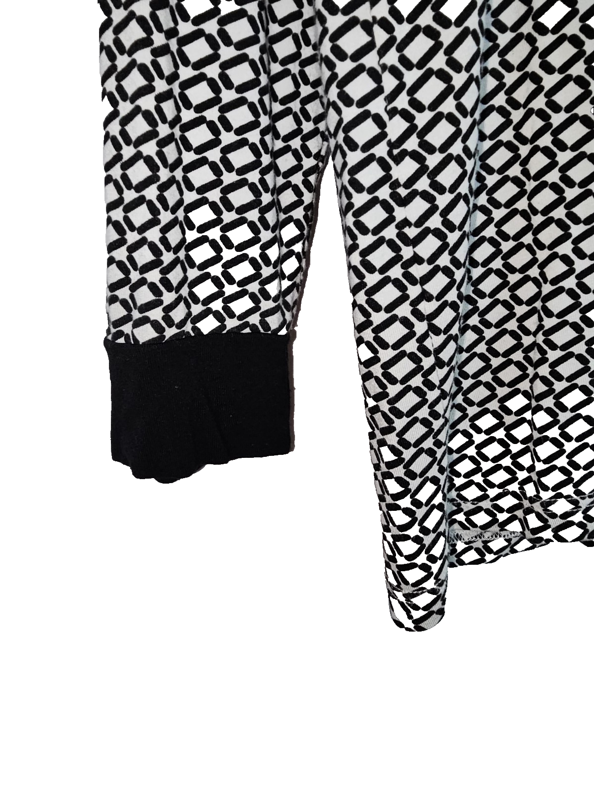 EK7039 Damen Shirt von Mona, weiß-schwarz, Gr.441