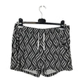 EK4096 Damen Shorts von Avenue, Schwarz/Weiß, Gr. L0