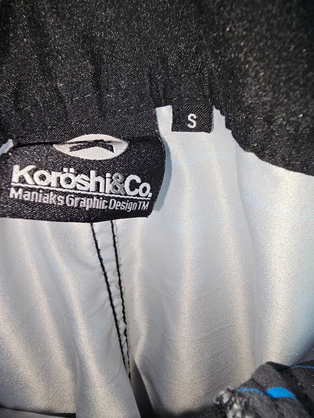 EK6393 Hessen Badehose von Koröshi&Co. , Schwarz, Gr.:S3
