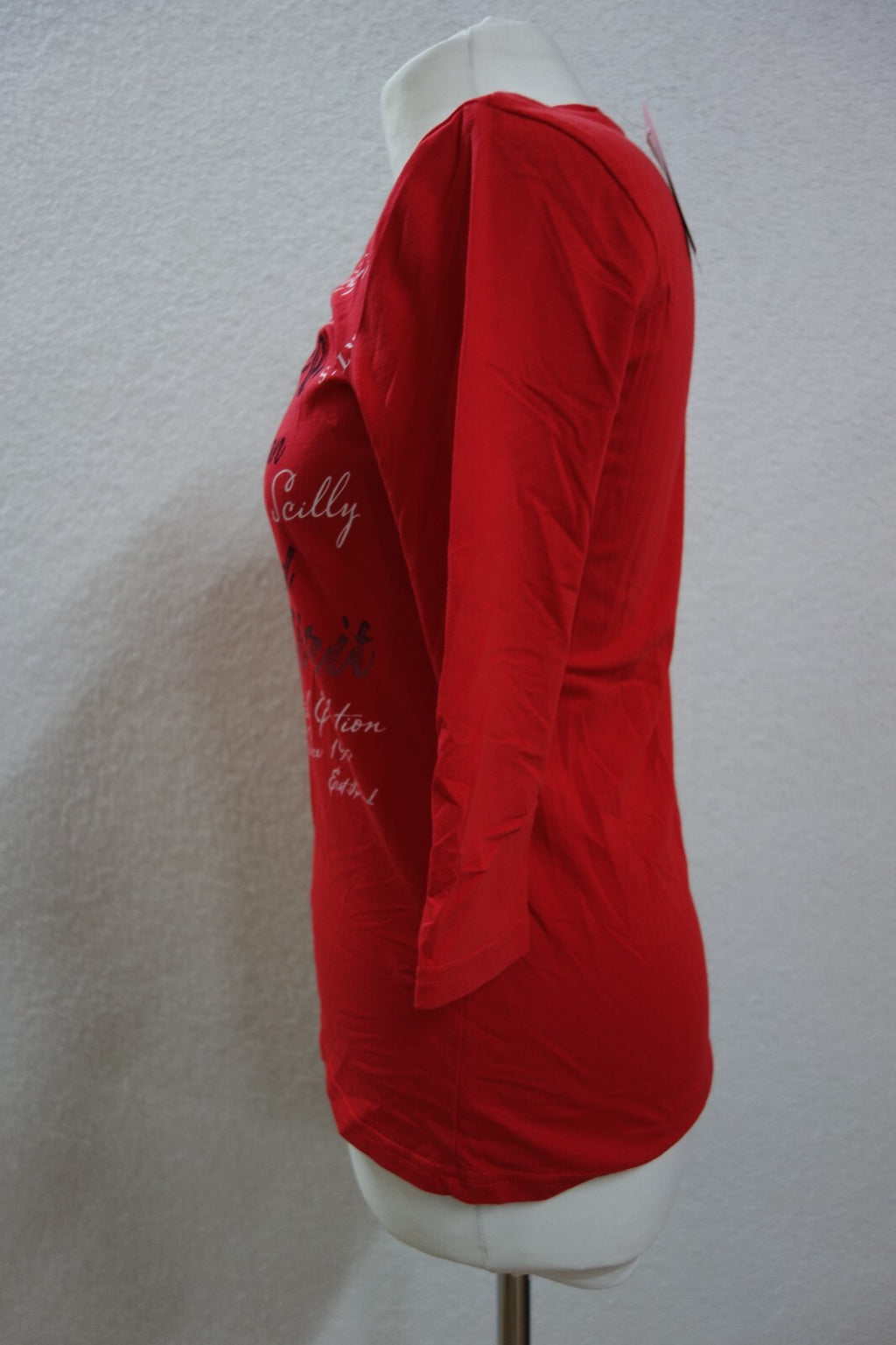 EK0173 Damen Shirt, rot von Soccy Spirit2