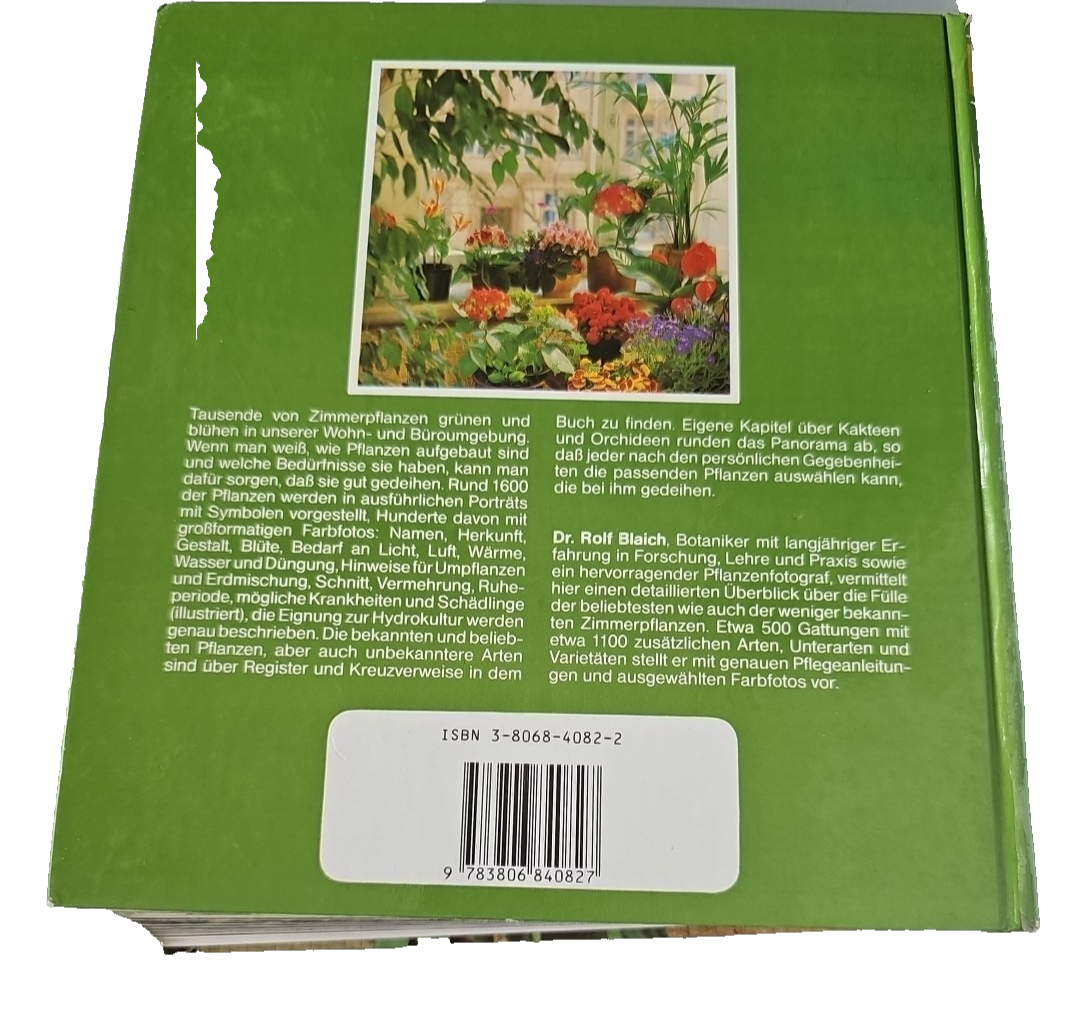 EB3381 Zimmerpflanzen. von Rolf Blaich / Falken-Handbuch Blaich1