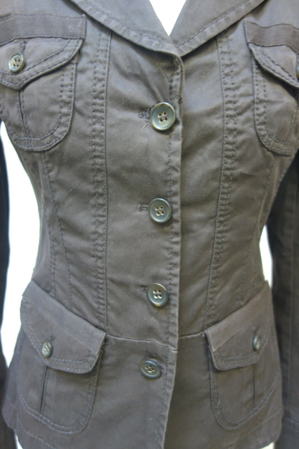 EK1616 Damen Jacke von s.Oliver, braun, Gr. 362
