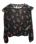 EK9050 Damen Bluse von Tally Weijl, Schwarz, Gr. XL0