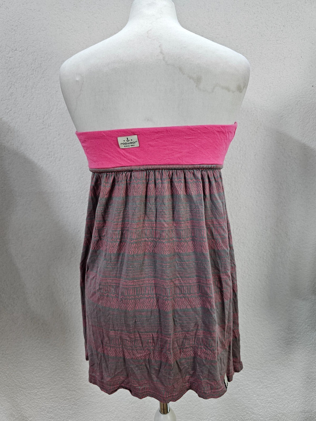 EK4705 Damenkleid von ragwear, Grau-Pink, Gr.:L4