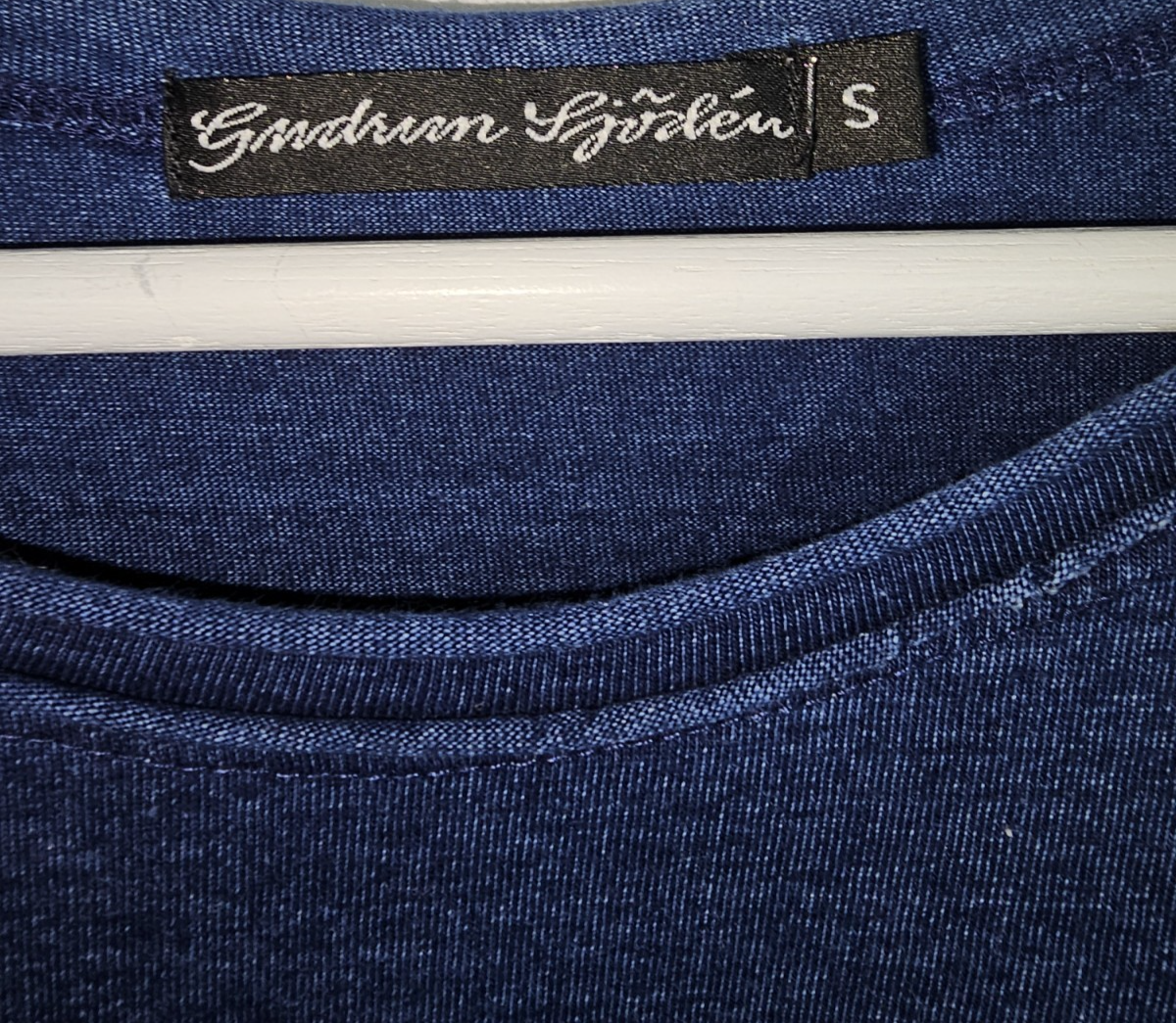 EK7612 Damen Langarmshirt von  Gudrun Sjödén, blau, Gr.S1