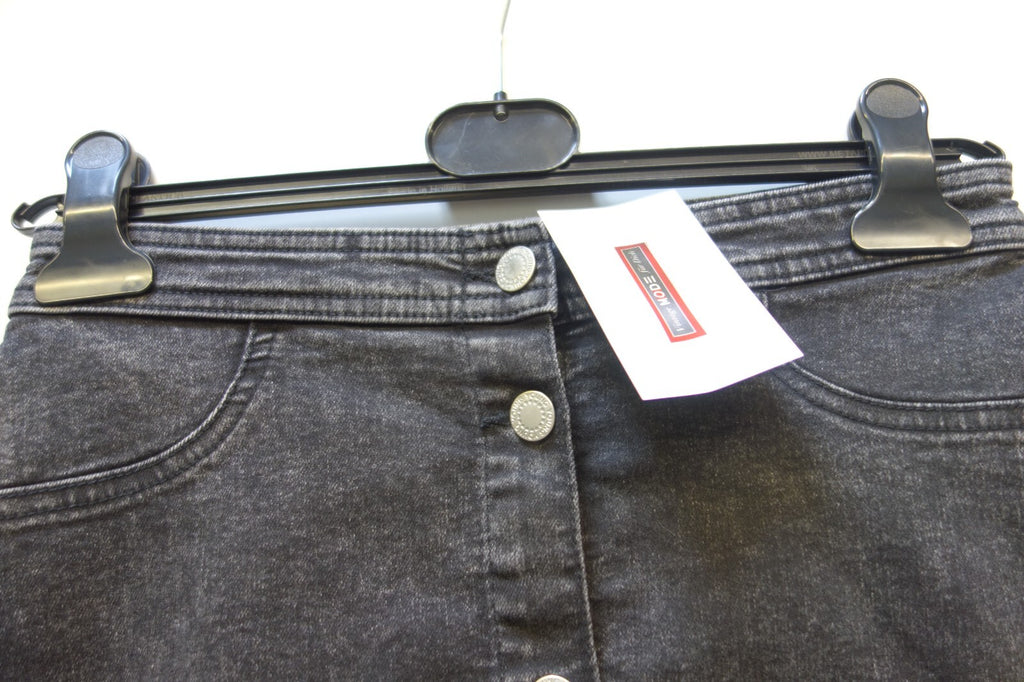 EK3472 Mädchen Rock von H&M, schwarz, Gr. 1641