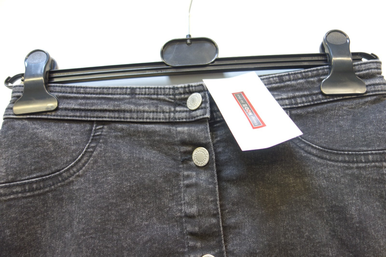 EK3472 Mädchen Rock von H&M, schwarz, Gr. 1641