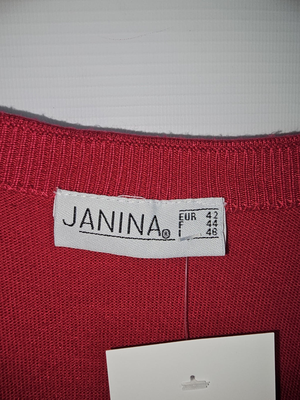EK7725 Damen Kleid von Janina, Rot, Gr. 422