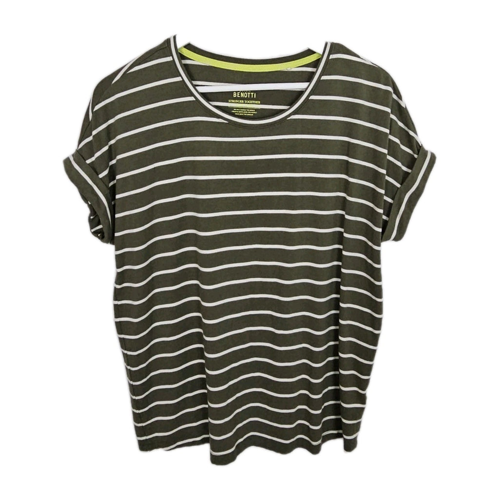 EK9539 Damen Tshirt von Gina Benotti, Grün, Gr. 36/380