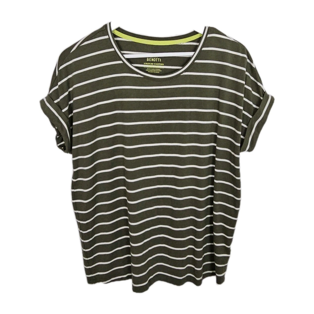 EK9539 Damen Tshirt von Gina Benotti, Grün, Gr. 36/380