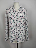 EK5016 Damen Bluse von PS Ich liebe dich, weiß geblümt, Gr. M0