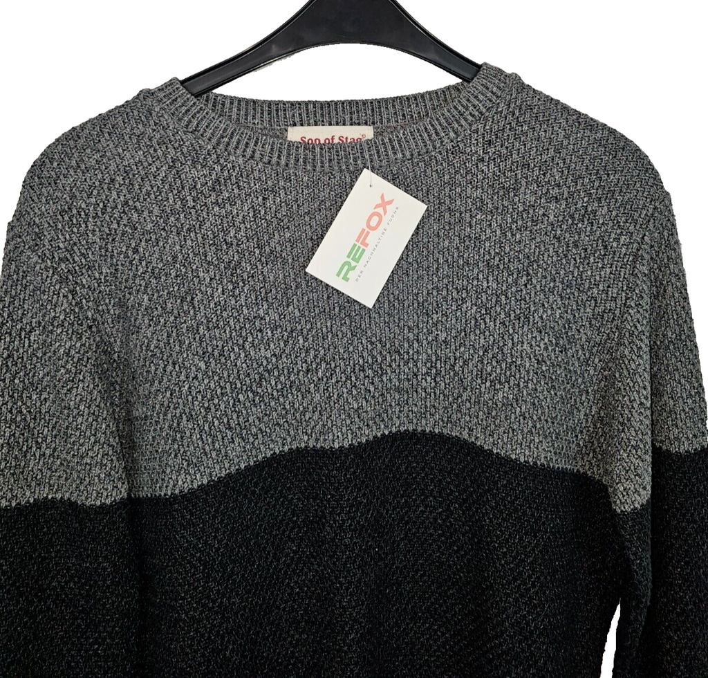 EK6421 Herren Pullover von Son of Stag, grau, Gr.M1